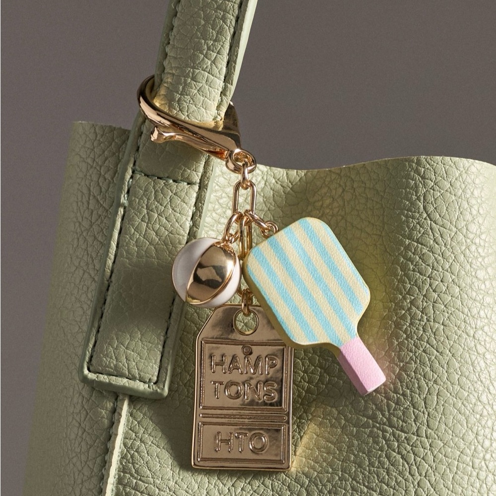 NWT Anthropologie City Bag Charm “Hamptons”